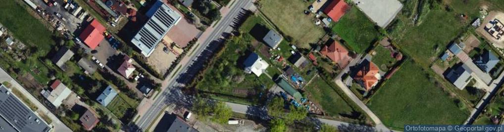 Zdjęcie satelitarne Aleja Warszawska al.