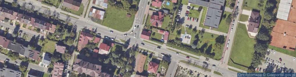 Zdjęcie satelitarne Aleja Piaskowa al.