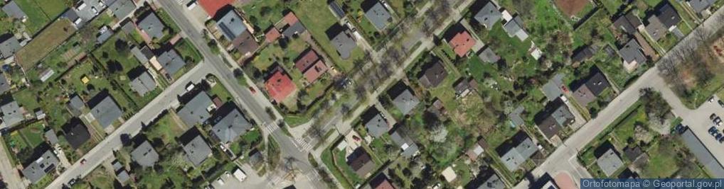 Zdjęcie satelitarne Aleja Kwiatów al.