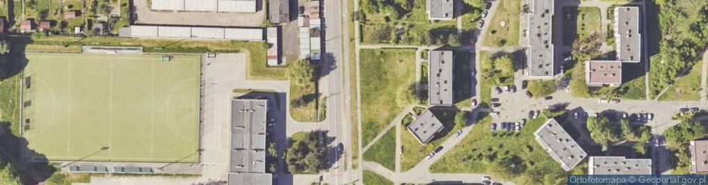 Zdjęcie satelitarne Aleja Jana Pawła II al.