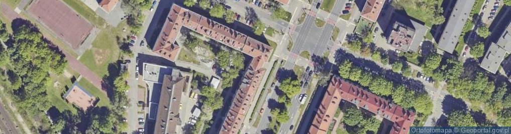 Zdjęcie satelitarne Aleja Bielska al.