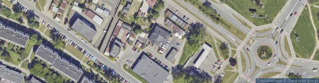 Zdjęcie satelitarne Aleja Jana Pawła II al.