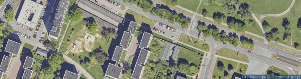 Zdjęcie satelitarne Aleja Niepodległości al.