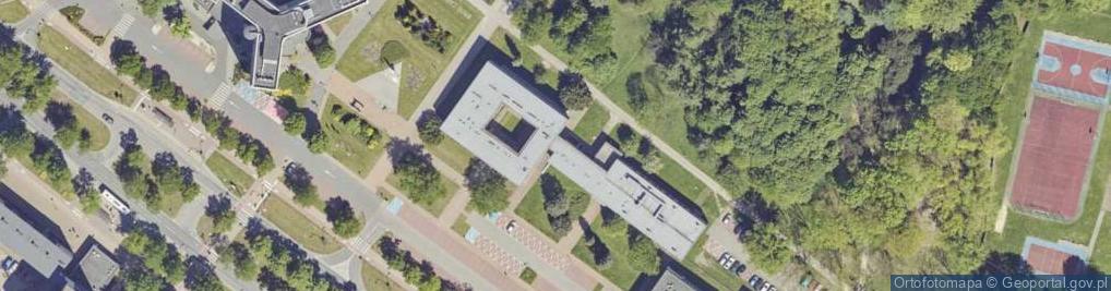 Zdjęcie satelitarne Aleja Niepodległości al.