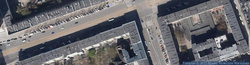 Zdjęcie satelitarne Aleje Jerozolimskie al.