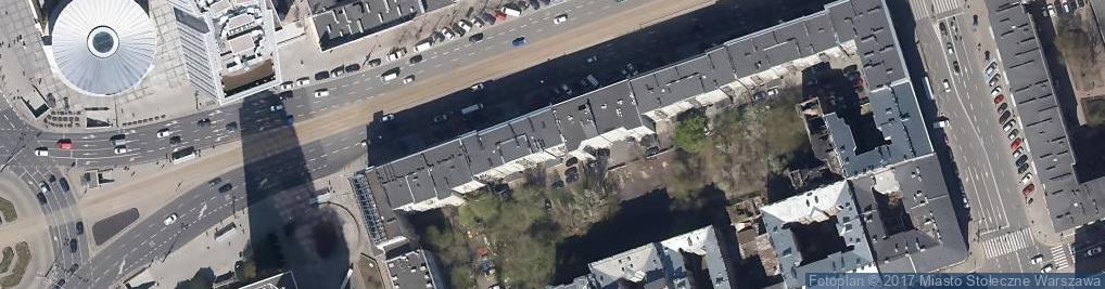 Zdjęcie satelitarne Aleje Jerozolimskie al.