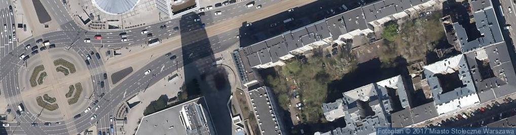 Zdjęcie satelitarne Aleje Jerozolimskie al.