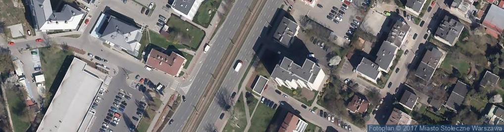 Zdjęcie satelitarne Aleja Krakowska al.