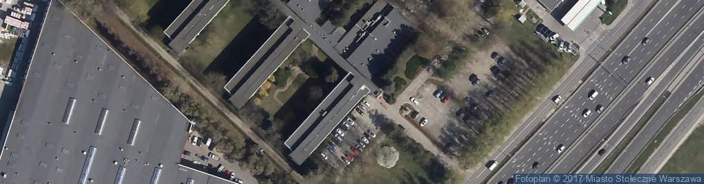 Zdjęcie satelitarne Aleje Jerozolimskie al.