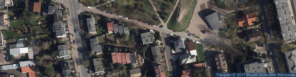 Zdjęcie satelitarne Aleja Bzów al.