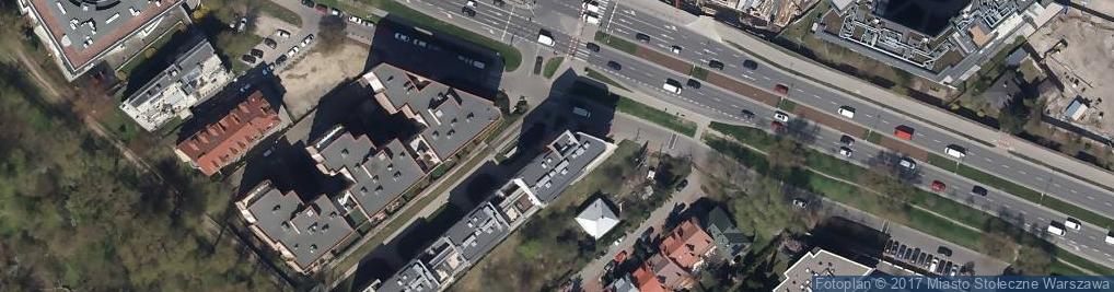 Zdjęcie satelitarne Aleja Wilanowska al.