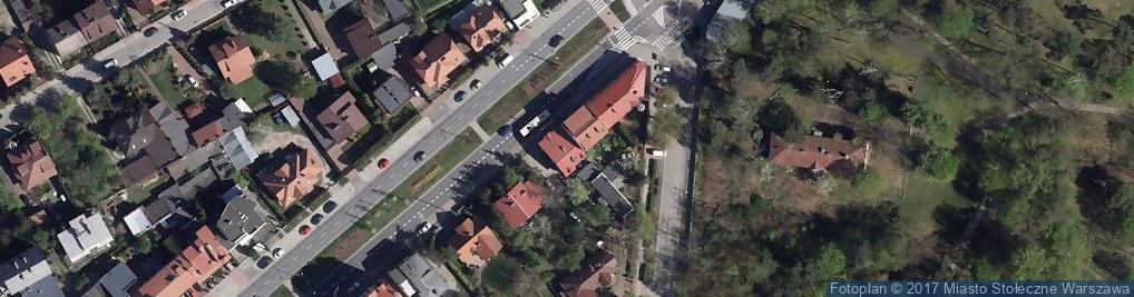 Zdjęcie satelitarne Aleja Chruściela-Montera Antoniego, gen. al.