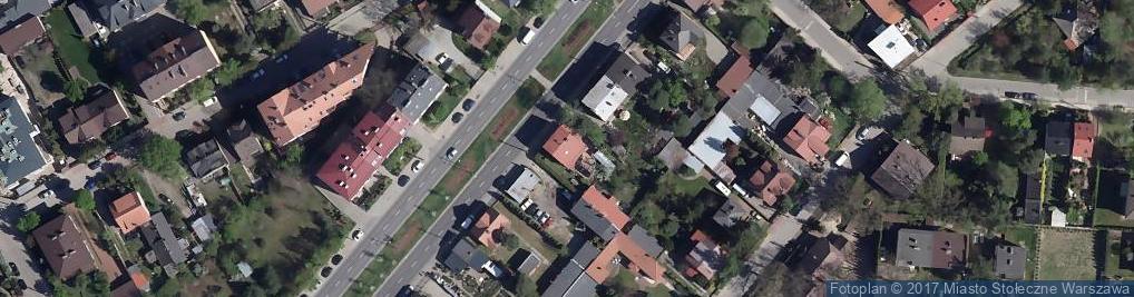 Zdjęcie satelitarne Aleja Chruściela-Montera Antoniego, gen. al.