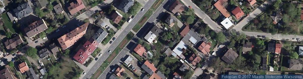 Zdjęcie satelitarne Aleja Chruściela-Montera Antoniego, gen. al.