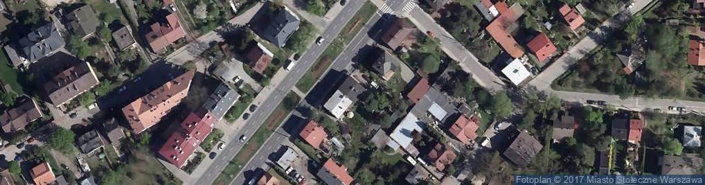 Zdjęcie satelitarne Aleja Chruściela-Montera Antoniego, gen. al.