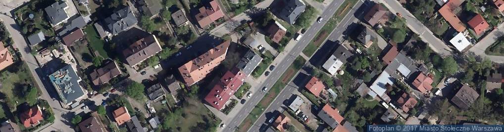 Zdjęcie satelitarne Aleja Chruściela Antoniego, gen. al.