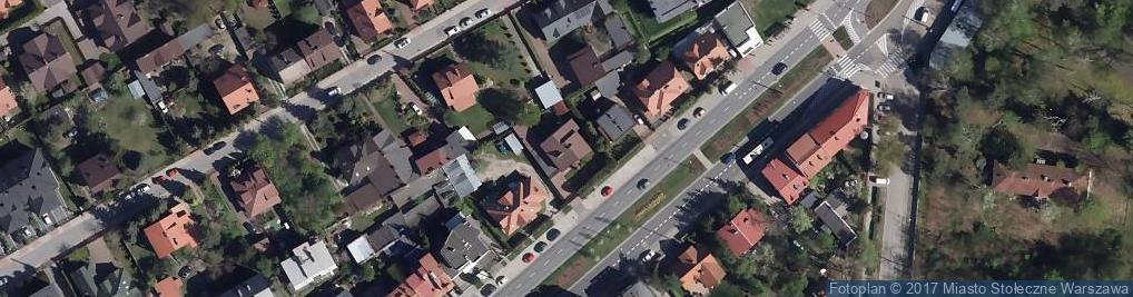 Zdjęcie satelitarne Aleja Chruściela-Montera Antoniego, gen. al.