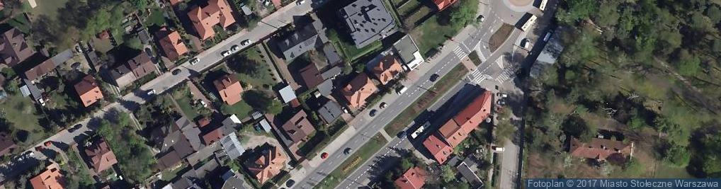 Zdjęcie satelitarne Aleja Chruściela-Montera Antoniego, gen. al.