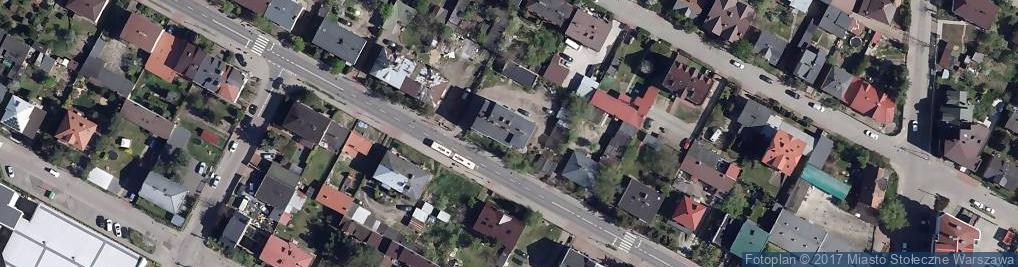Zdjęcie satelitarne Aleja Komandosów al.