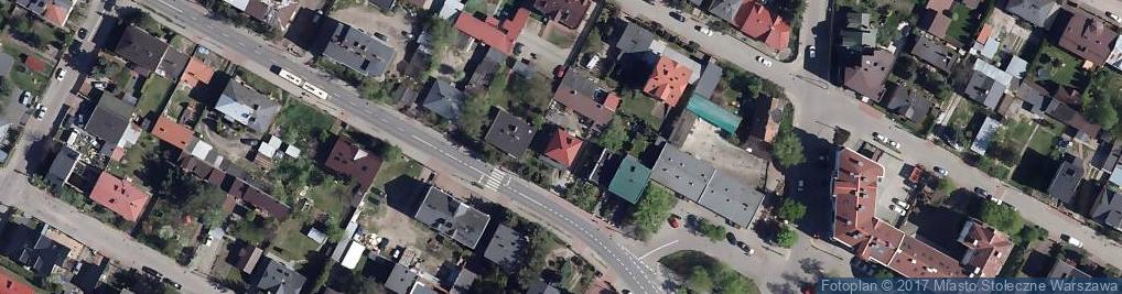 Zdjęcie satelitarne Aleja Komandosów al.