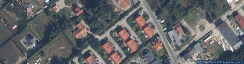Zdjęcie satelitarne Aleja Różana al.