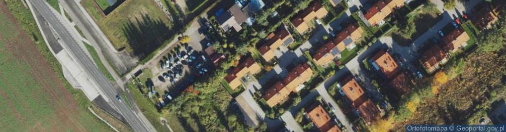Zdjęcie satelitarne Aleja Różana al.