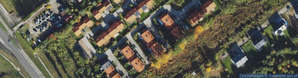 Zdjęcie satelitarne Aleja Różana al.