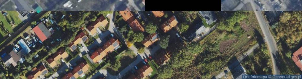 Zdjęcie satelitarne Aleja Różana al.