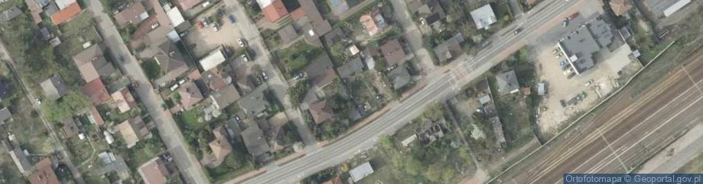 Zdjęcie satelitarne Aleja Armii Krajowej al.