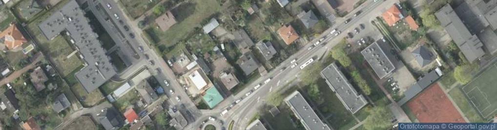 Zdjęcie satelitarne Aleja Armii Krajowej al.