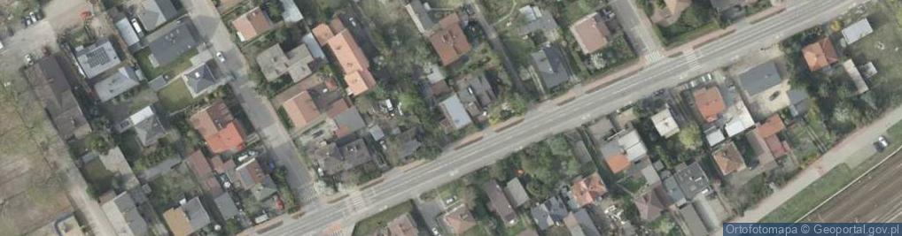 Zdjęcie satelitarne Aleja Armii Krajowej al.