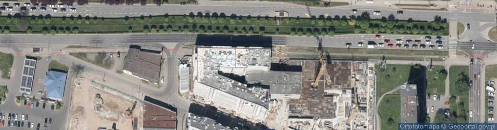 Zdjęcie satelitarne Aleja Armii Krajowej al.