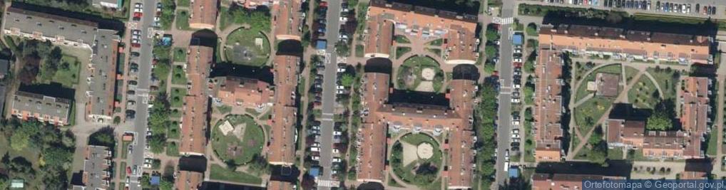 Zdjęcie satelitarne Alpejska ul.