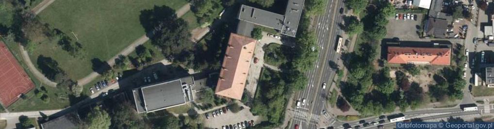 Zdjęcie satelitarne Aleja Brücknera Aleksandra al.