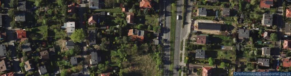 Zdjęcie satelitarne Aleja Kochanowskiego Jana al.
