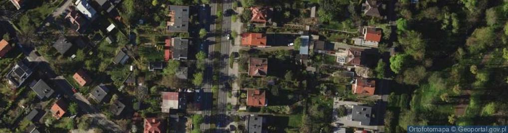 Zdjęcie satelitarne Aleja Kochanowskiego Jana al.