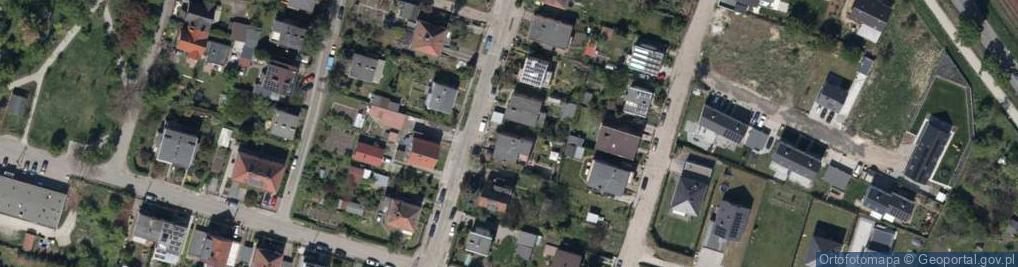 Zdjęcie satelitarne Aleja Róż al.