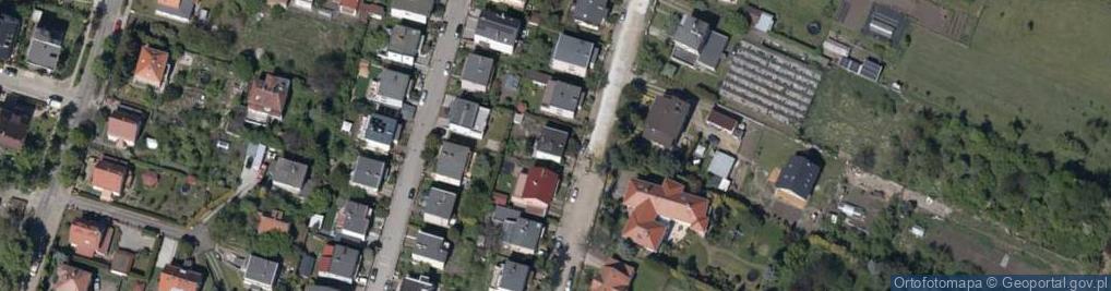 Zdjęcie satelitarne Aleja Róż al.