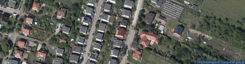 Zdjęcie satelitarne Aleja Róż al.