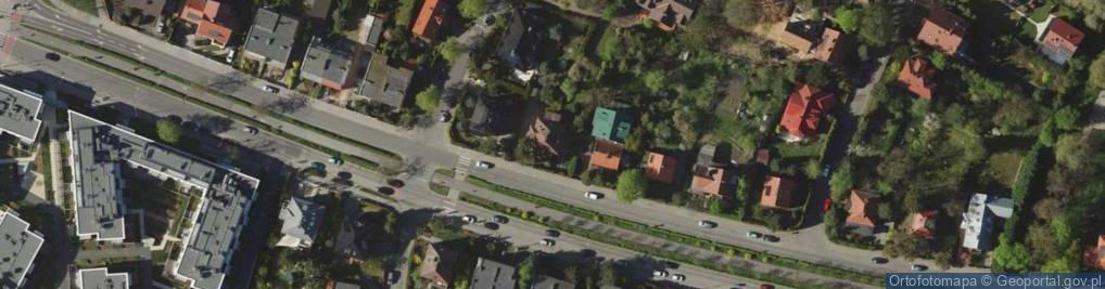 Zdjęcie satelitarne Aleja Piastów al.
