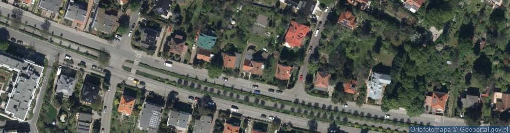 Zdjęcie satelitarne Aleja Piastów al.