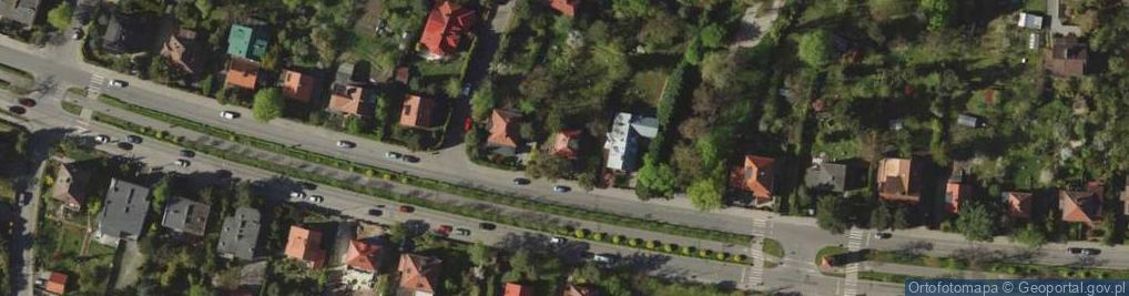Zdjęcie satelitarne Aleja Piastów al.