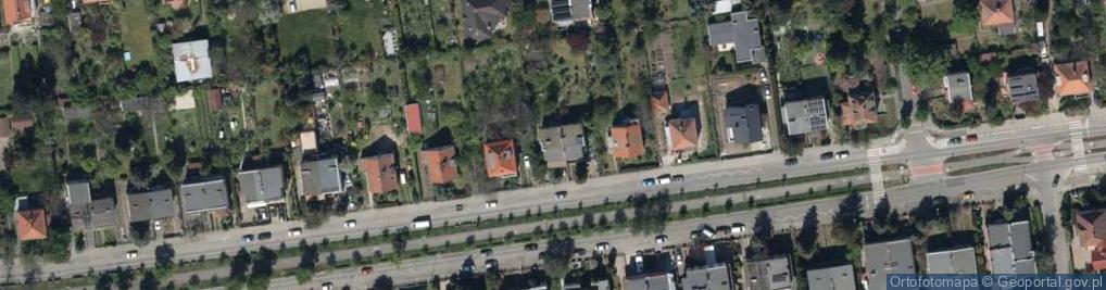 Zdjęcie satelitarne Aleja Piastów al.