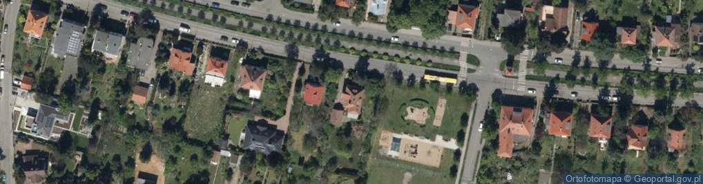 Zdjęcie satelitarne Aleja Piastów al.