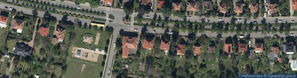 Zdjęcie satelitarne Aleja Piastów al.