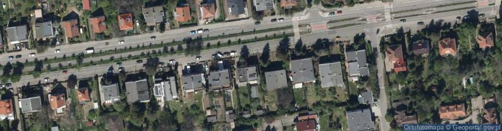 Zdjęcie satelitarne Aleja Piastów al.