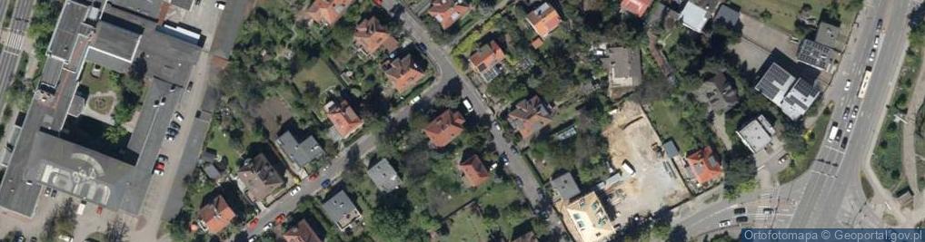 Zdjęcie satelitarne Aliancka ul.