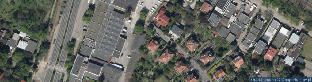Zdjęcie satelitarne Aliancka ul.