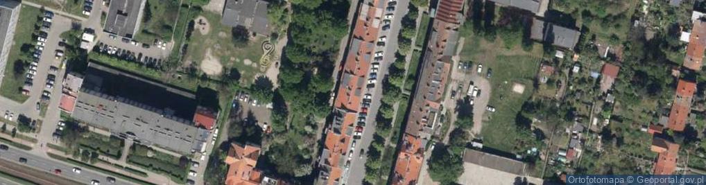 Zdjęcie satelitarne Aleja Pracy al.