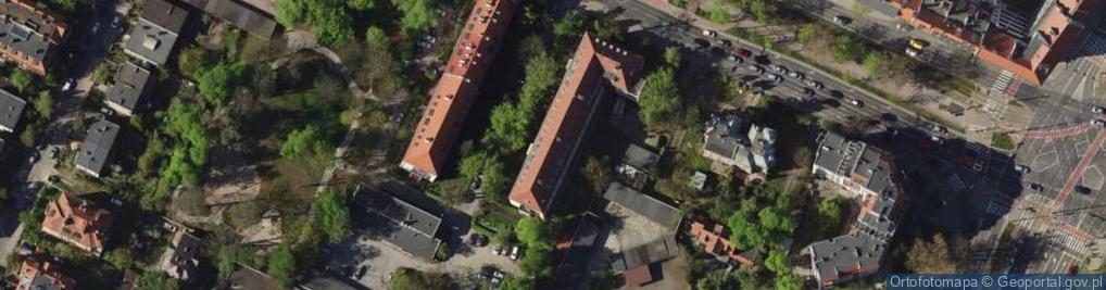Zdjęcie satelitarne Aleja Hallera Józefa, gen. al.